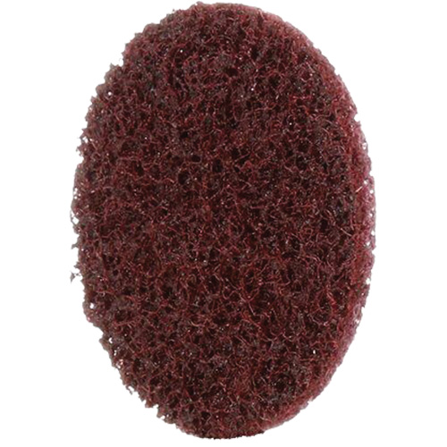 Disque de conditionnement de surface Roloc Scotch-Brite, 1" dia., Grain Moyen, Oxyde d'aluminium Superchem Industries