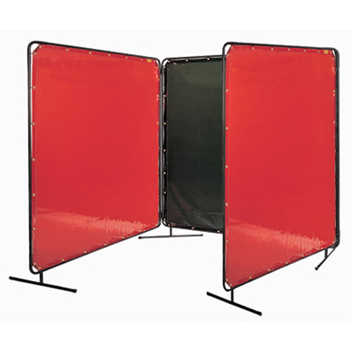 Welding Screen and Frame, Olive, 6' x 6' Superchem Industries