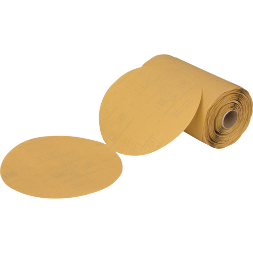Stikit 216U Gold Paper Disc Roll, 6" Dia., P360 Grit, Aluminum Oxide Superchem Industries