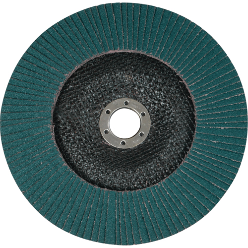 Disques &agrave; lamelles 577F, 4-1/2" x 7/8", Type 29, Grain 36, Zirconium Superchem Industries