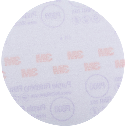DISQUE FINITION MAUVE 6" HOOKIT GRN P800 50/BTE>, dia 6", Grain P800 Superchem Industries