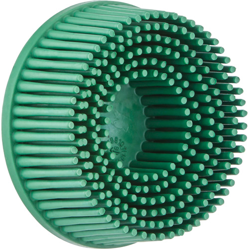 Scotch-Brite Roloc Bristle Disc, Ceramic, Coarse Grit, 2" Dia. Superchem Industries