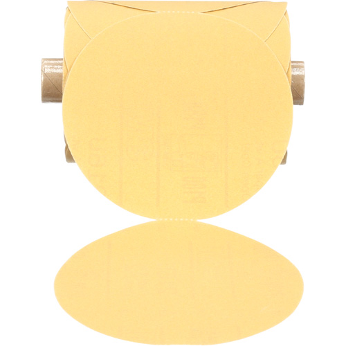Stikit Gold Paper Disc Roll, 5" Dia., P180 Grit, Aluminum Oxide Superchem Industries