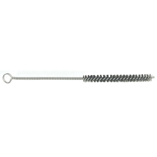 Brosse pour tubes torsad&eacute;e, 1/2" dia. x 4-1/2" l, 12" longueur hors tout Superchem Industries