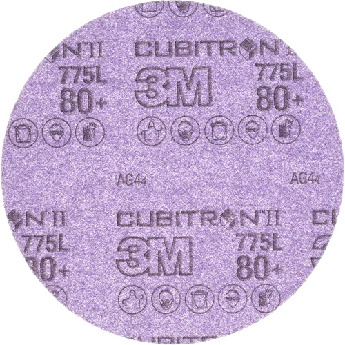 Disque Cubitron II 775L de 6" - Grain 80, dia 6", Grain 80+ Superchem Industries