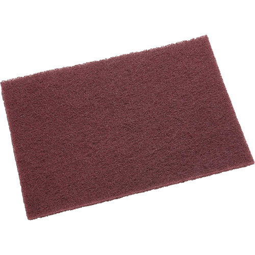 Tampon manuel non tiss&eacute;, Oxyde d'aluminium, 9'' x 6'', Grain Tr&egrave;s fin Superchem Industries