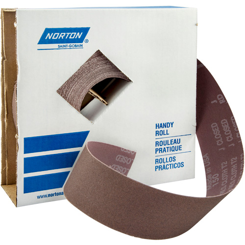 Rouleau de toile abrasive Metalite, Oxyde d'aluminium, 2" la x 150' lo, Grain 220 Superchem Industries