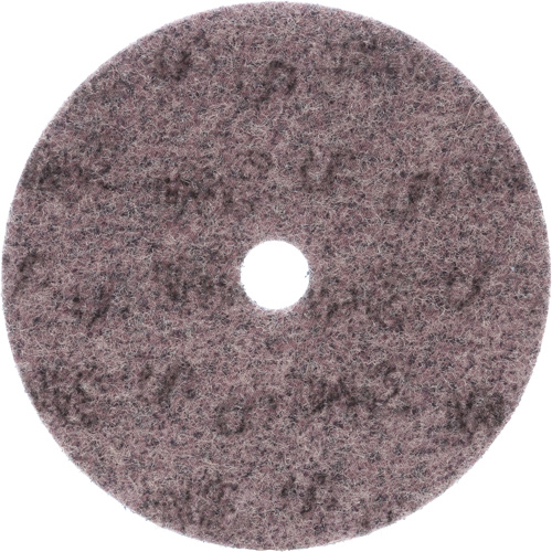Disques de conditionnement de surface &agrave; boucles et crochets Scotch-Brite, 7" dia., Grain Cors&eacute;, C&eacute;ramique Superchem Industries