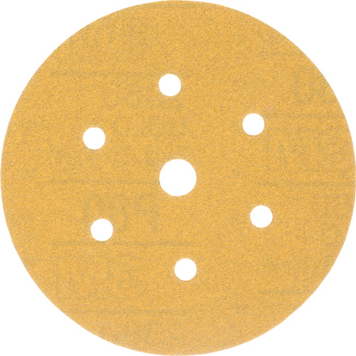 3M Hookit Film Disc, 6" Dia., P80 Grit, Aluminum Oxide, C-Weight Superchem Industries