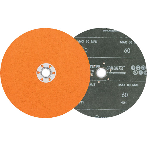 Coolcut XX Sanding Disc, 7" Dia., 60 Grit, Ceramic Superchem Industries