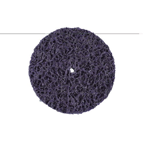 Disque  Clean and Strip  XT Pro Scotch-Brite, 4" dia., Grain Extra grossier, Carbure de silicium Superchem Industries
