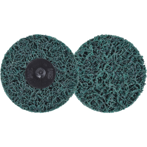 Scotch-Brite Roloc Clean & Strip XT Pro Extra Cut Disc, 3" Dia., Extra Coarse Grit, Aluminum Oxide Superchem Industries