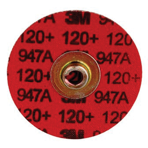 Disque &agrave; bordure durable Cubitron II Roloc, 3" dia., Grain 120+, C&eacute;ramique Superchem Industries