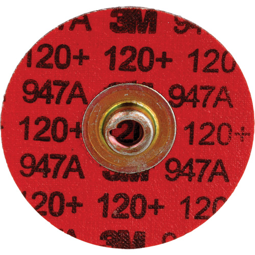 Cubitron II Roloc Durable Edge Disc, 2" Dia., 120+ Grit, Ceramic Superchem Industries