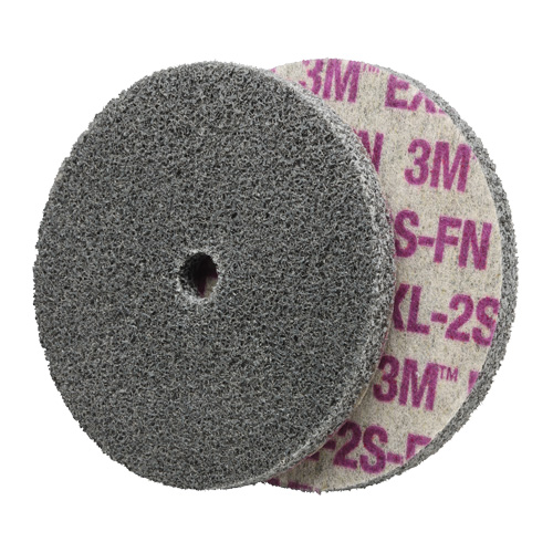 Scotch-Brite EXL Unitized Wheel, 6" x 1/4", 1/4" Arbor, Fine Grit, Aluminum Oxide/Ceramic/Zirconium Superchem Industries