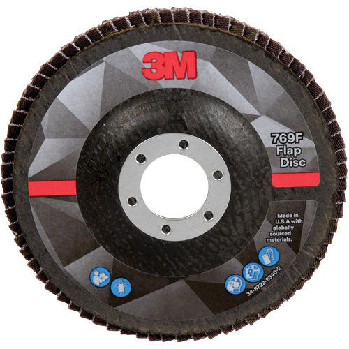 769F Quick Change Flap Disc, 5" x 7/8", Type 27, 40+ Grit, Ceramic Superchem Industries