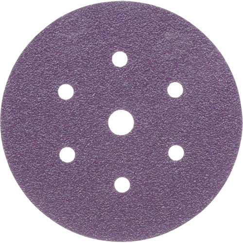 Disque de ponçage propre Cubitron II Hookit, dia 6", Grain 40+, C&eacute;ramique, Poids C Superchem Industries