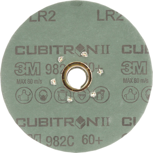Disque en fibre 982C Cubitron II, C&eacute;ramique, 60+, 4-1/2" Dia Superchem Industries