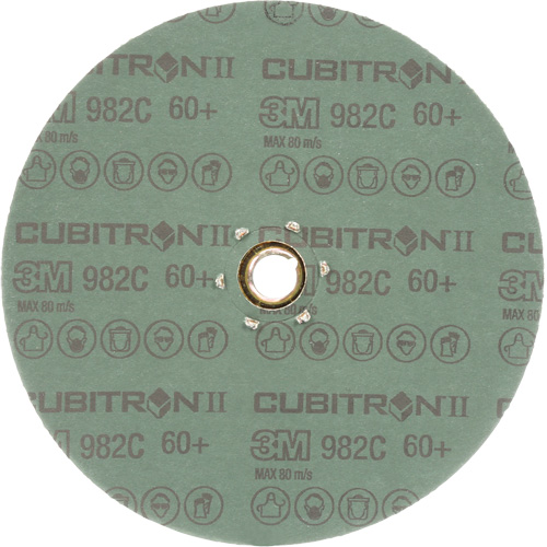 Disque en fibre 982C Cubitron II, C&eacute;ramique, 60+, 7" Dia Superchem Industries