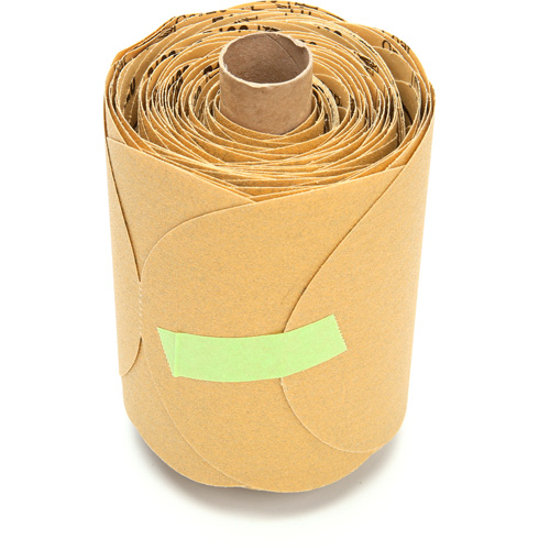 Stikit Gold Paper 216U Disc Roll, Aluminum Oxide, 5" W x 52' L, P120 Grit Superchem Industries