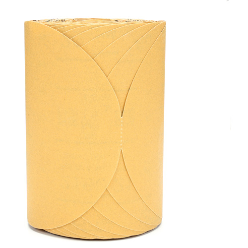 Stikit Gold Paper 216U Disc Roll, Aluminum Oxide, 6" W x 87' L, P180 Grit Superchem Industries
