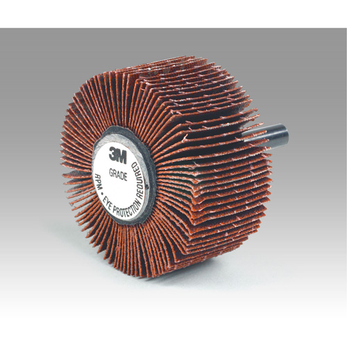 Flap Disc 747D, Aluminum Oxide/Ceramic, 60 Grit, 1" x 1" x 1/4" Superchem Industries