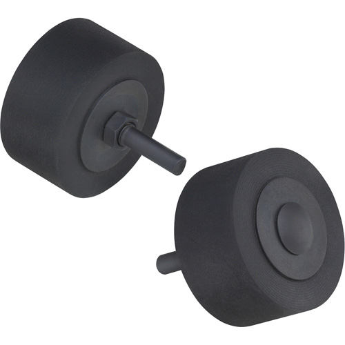 2" x 1" x 1/4" Rubber Cushion Polishing Wheel 45129 Superchem Industries