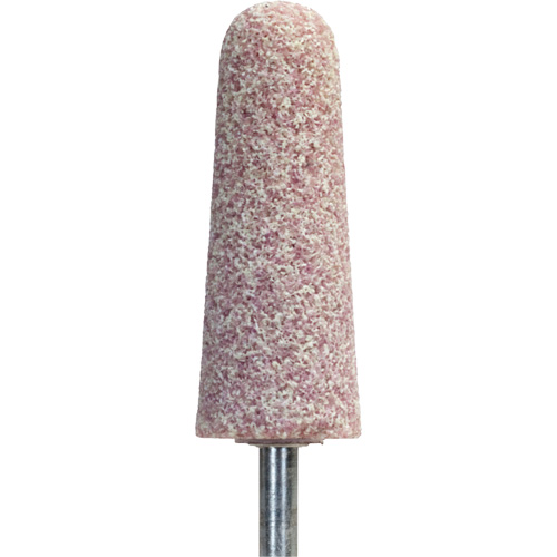Pointe mont&eacute;e vitrifi&eacute;e Quantum 5NQM, 1" dia., Grain 36, C&eacute;ramique d'alumine Superchem Industries