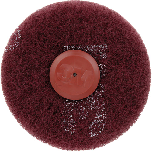 Scotch-Brite Roloc Plus General Purpose Scuffing Wheel, 4" Dia. Superchem Industries