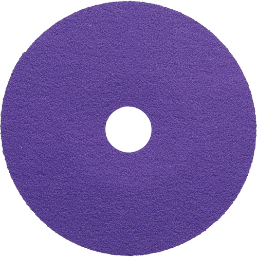 Disque en fibre Cubitron 3, C&eacute;ramique, 80+, 4-1/2" Dia x 7/8" Arbre Superchem Industries