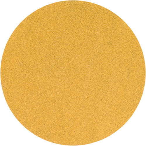 Yellow Hook & Loop Sanding Disc, 5" Dia., P220 Grit, Aluminum Oxide Superchem Industries