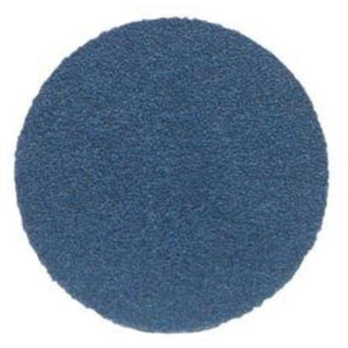 BlueFire Hook & Loop Disc, 6" Dia., 80 Grit, Zirconia Alumina, E-Weight Superchem Industries