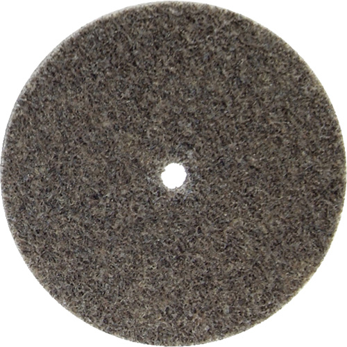 Disque unifi&eacute; non tiss&eacute; Bear-Tex, 3" x 1/4", Arbre de 3/8", Grain de Moyen, Oxyde d'aluminium Superchem Industries