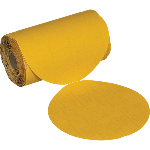 Stikit Gold Abrasive Disc Roll 09316, 6" Dia., 240 Grit, Aluminum Oxide Superchem Industries