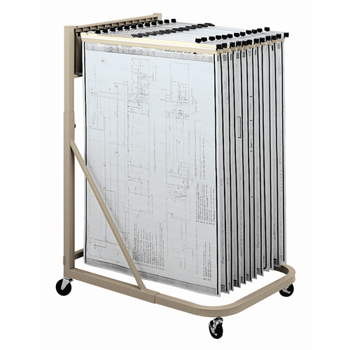 Classeurs mobiles industriels, 43 5/8" &agrave; 61 5/8" h Superchem Industries