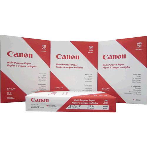 Papier pour copies a usage multiple, 8-1/2" x 11", 20 lb, Blanc Superchem Industries