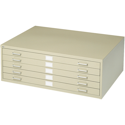 Classeurs en acier pour plans, 5 Tiroirs, 40-3/8" la x 29-3/8" p x 16-1/2" h Superchem Industries