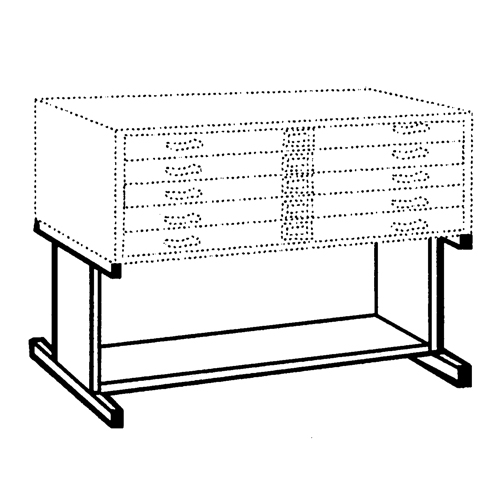 High Base for Steel Plan File Cabinet Superchem Industries