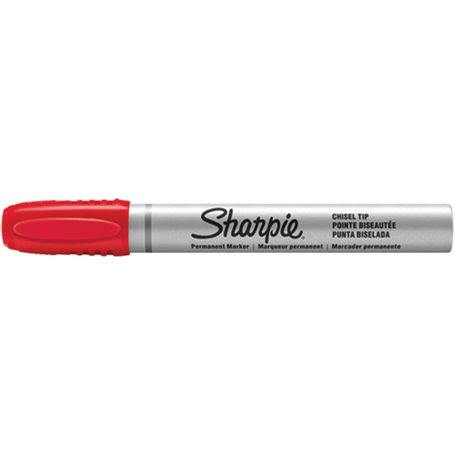 Permanent Markers - Berol Liquid Tip, Red, Chisel Tip Superchem Industries
