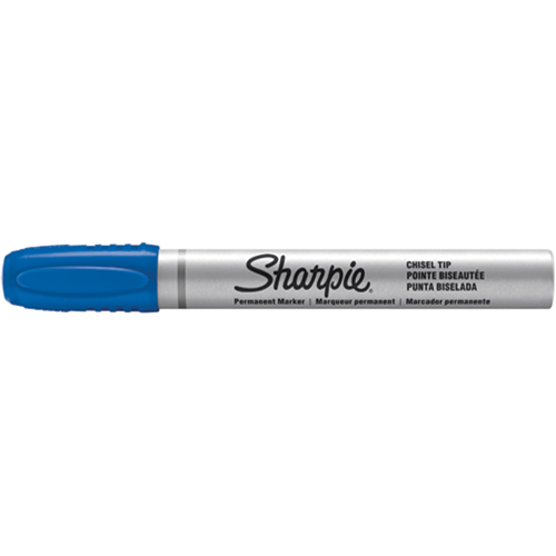 Permanent Markers - Berol Liquid Tip, Blue, Chisel Tip Superchem Industries
