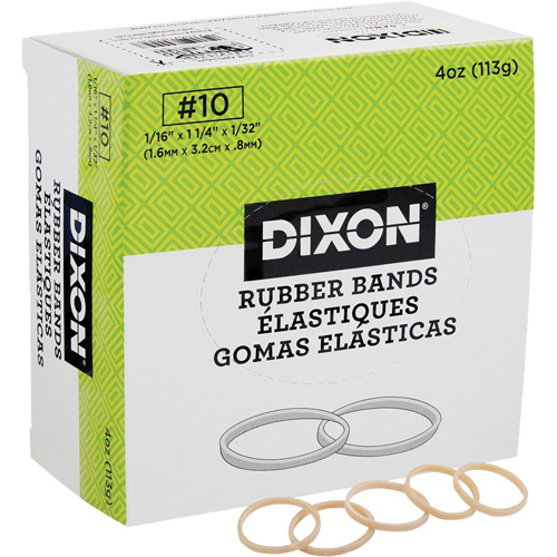 Rubber Bands, 1-1/4" x 1/16" Superchem Industries