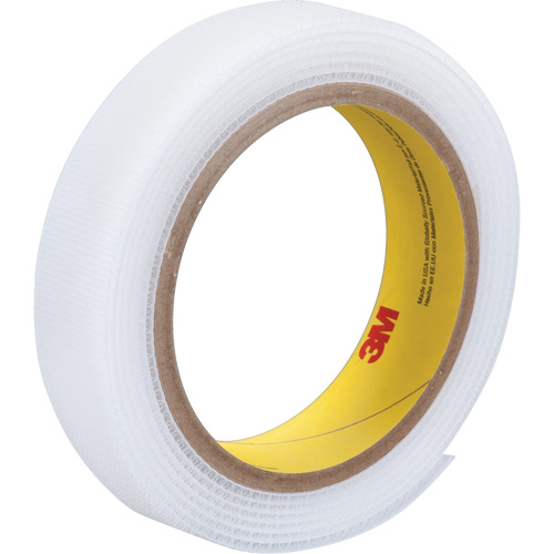 Fastener, Loop, 50 yds x 3/4", Sew-On, White Superchem Industries