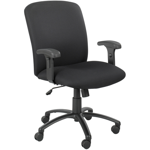 Uber Big & Tall Chairs, Nylon, Black, 500 lbs. Capacity Superchem Industries