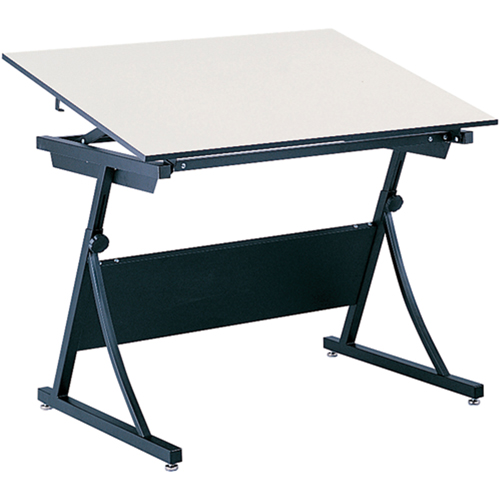 Table &agrave; dessin &agrave; hauteur r&eacute;glable PlanMaster, 43" la x 29-1/2" - 37-1/2" h, Noir Superchem Industries