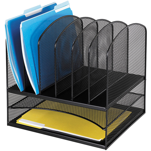 Onyx Steel Mesh Desktop Organizers Superchem Industries