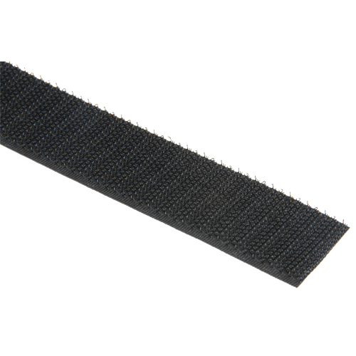 Fastener Strip, Hook, 50 yds x 1", Sew-On, Black Superchem Industries