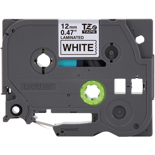 Tze Tape Cartridges, 12 mm x 26-1/4', Black on White Superchem Industries