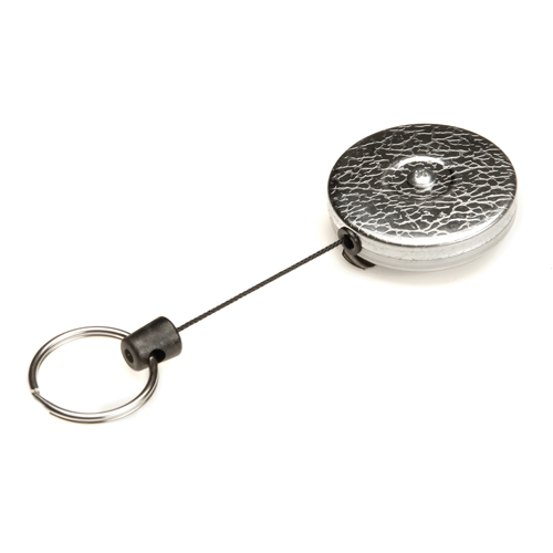 Original Self Retracting Reels #485-HDK, Chrome, 48" Cable, Belt Clip Attachment Superchem Industries