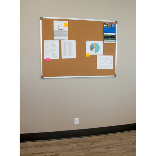 Corkboard, 18" H x 24" W Superchem Industries