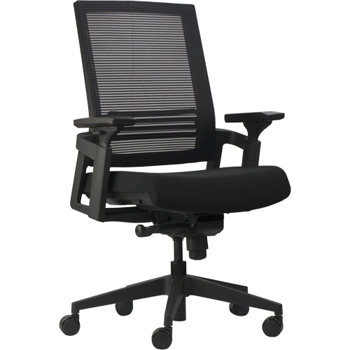 Activ&reg; A-37 Office Chairs, Mesh, Black, 275 lbs. Capacity Superchem Industries